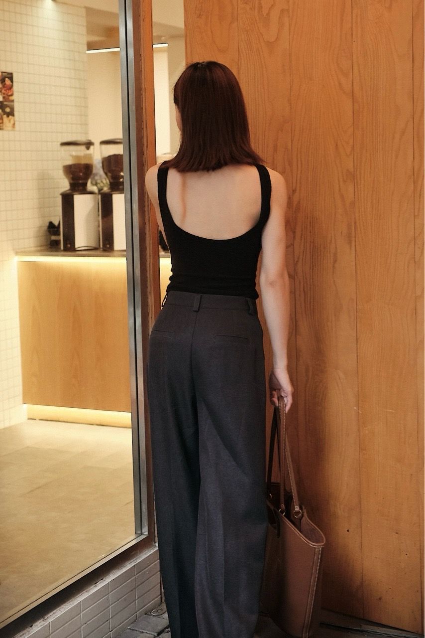  Olivia Tank Top - Black 