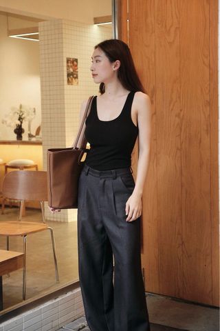  Olivia Tank Top - Black 