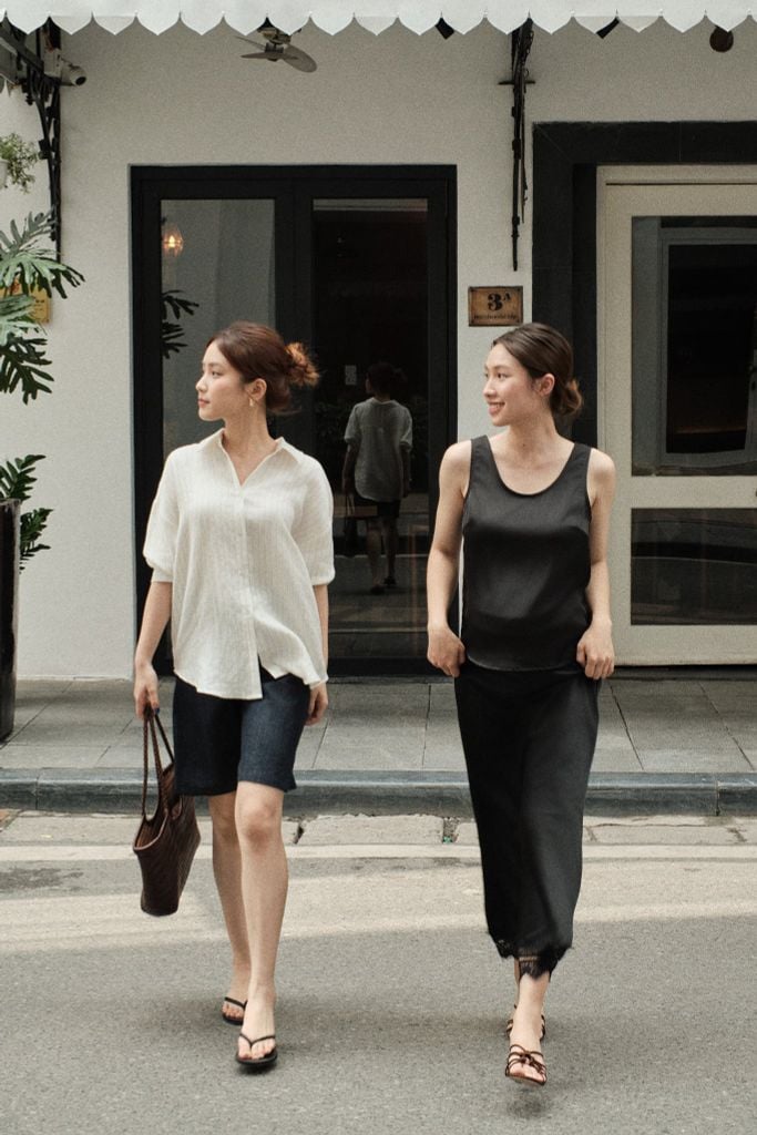 Soft Stripe Shirt - Kẻ Trắng