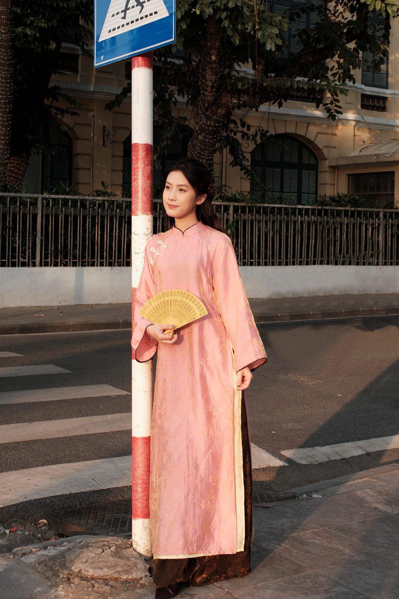  Áo Dài Ngọc - Hồng 