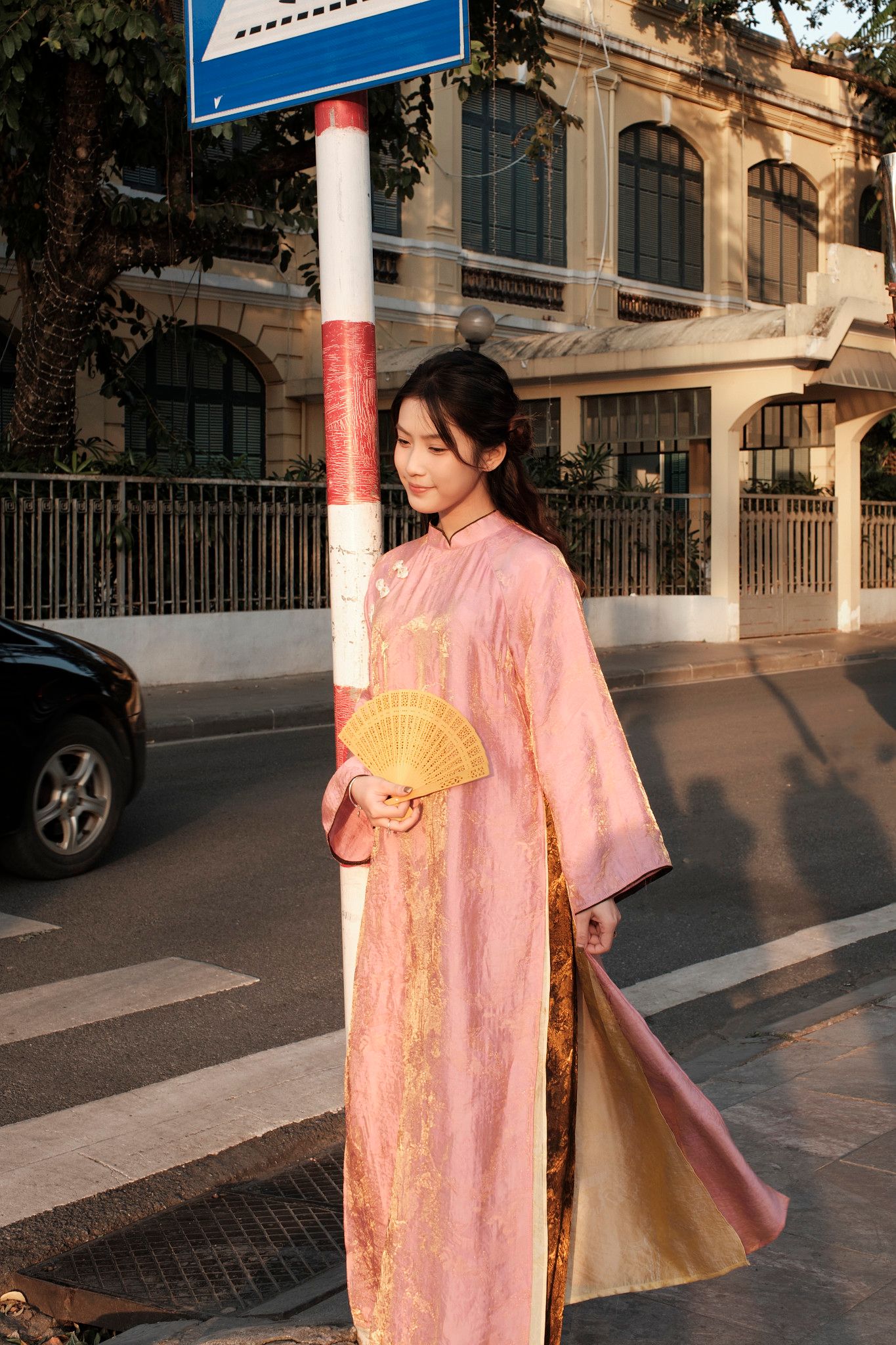  Áo Dài Ngọc - Hồng 