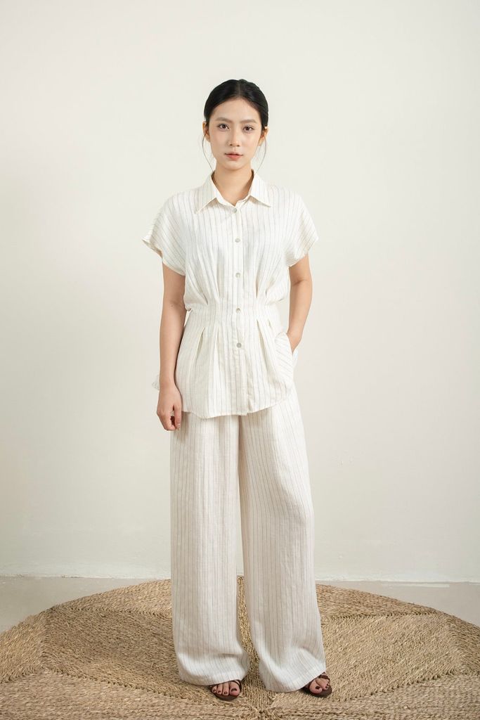 Gigi Striped Trousers