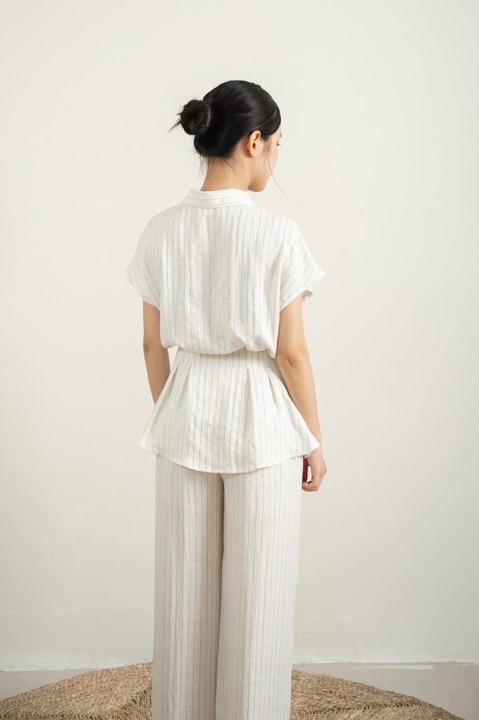 Gigi Striped Trousers