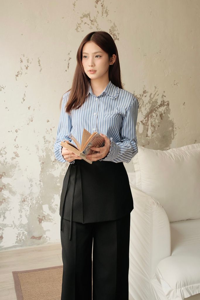 Timeless Stripe Shirt - Kẻ Xanh