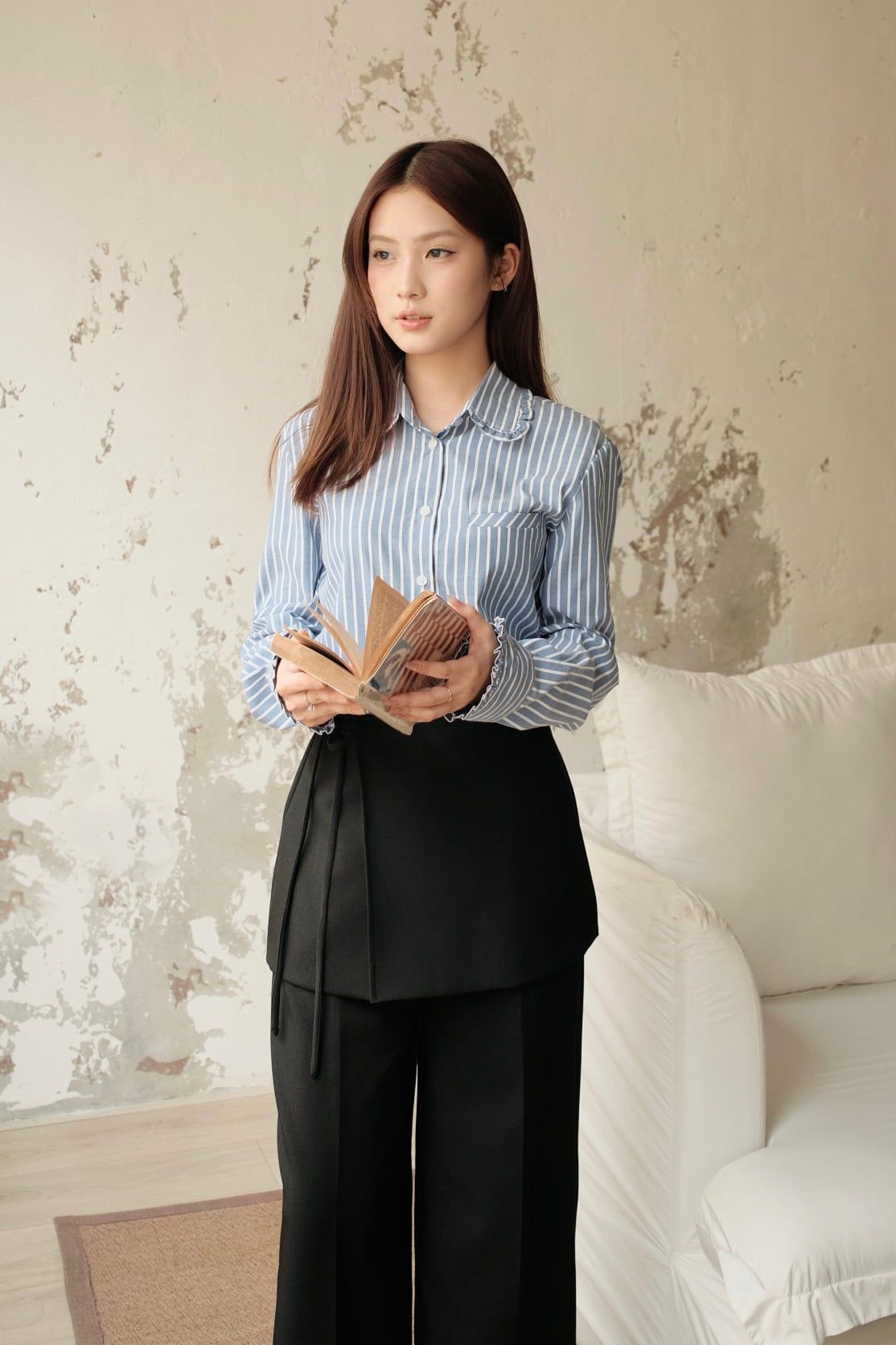  Timeless Stripe Shirt - Kẻ Xanh 