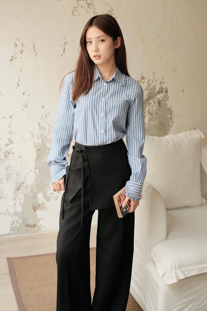 Timeless Stripe Shirt - Kẻ Xanh