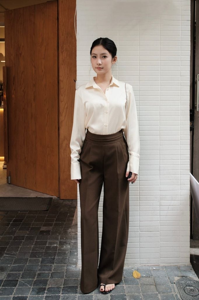 Shawty Trousers - Nâu