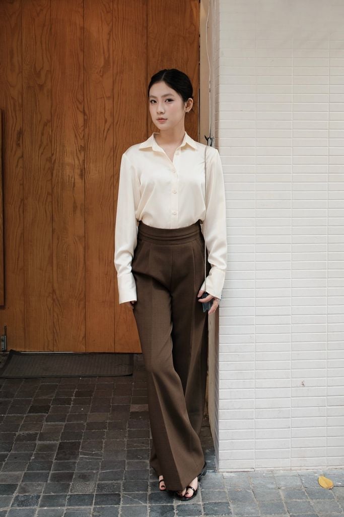 Shawty Trousers - Nâu