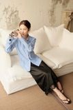  Timeless Stripe Shirt - Kẻ Xanh 