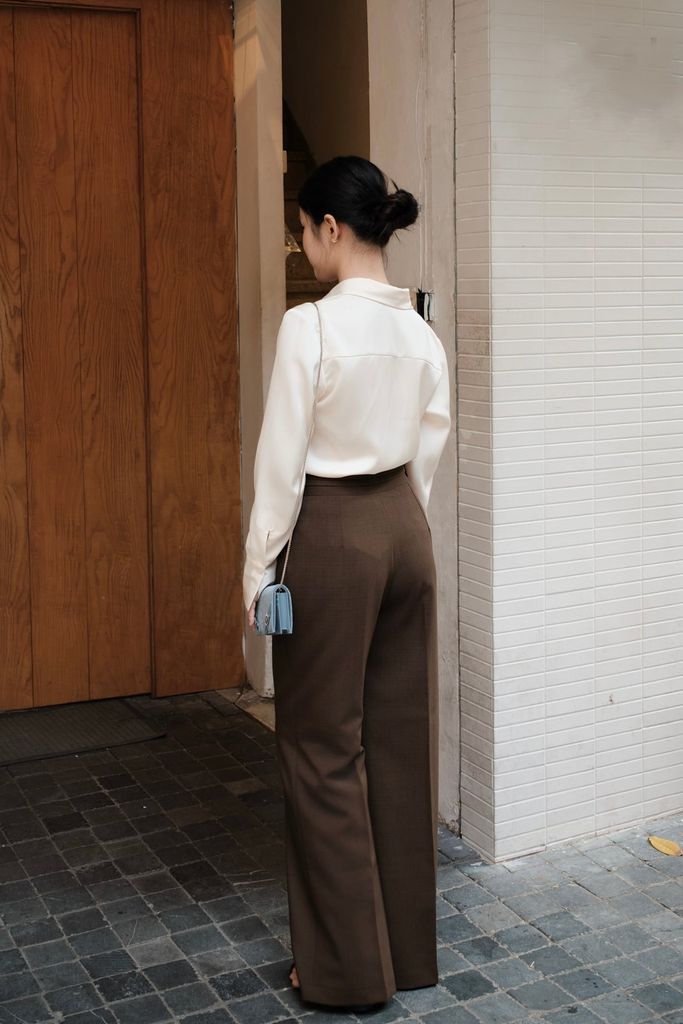 Shawty Trousers - Nâu