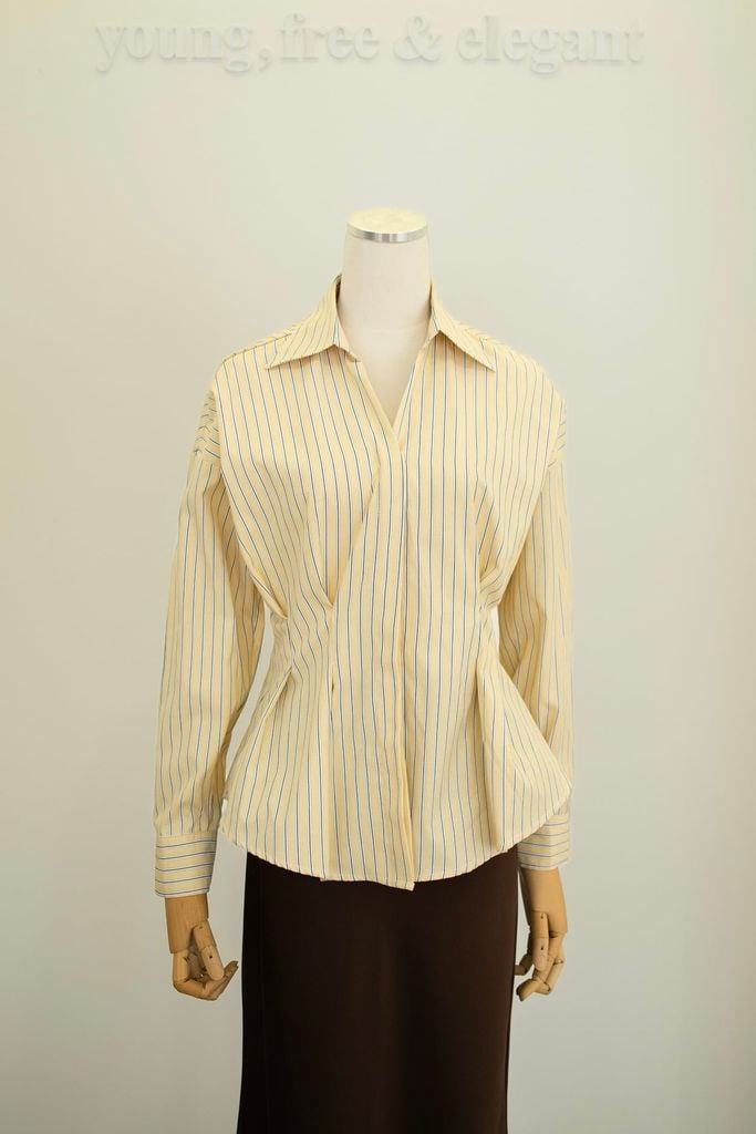 Suri Shirt - Kẻ Vàng