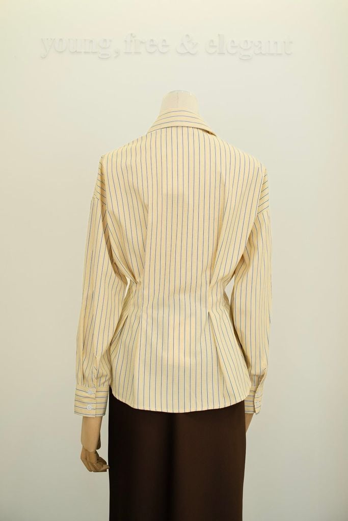 Suri Shirt - Kẻ Vàng