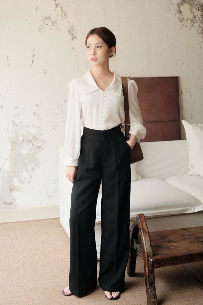 Buttoned Pants