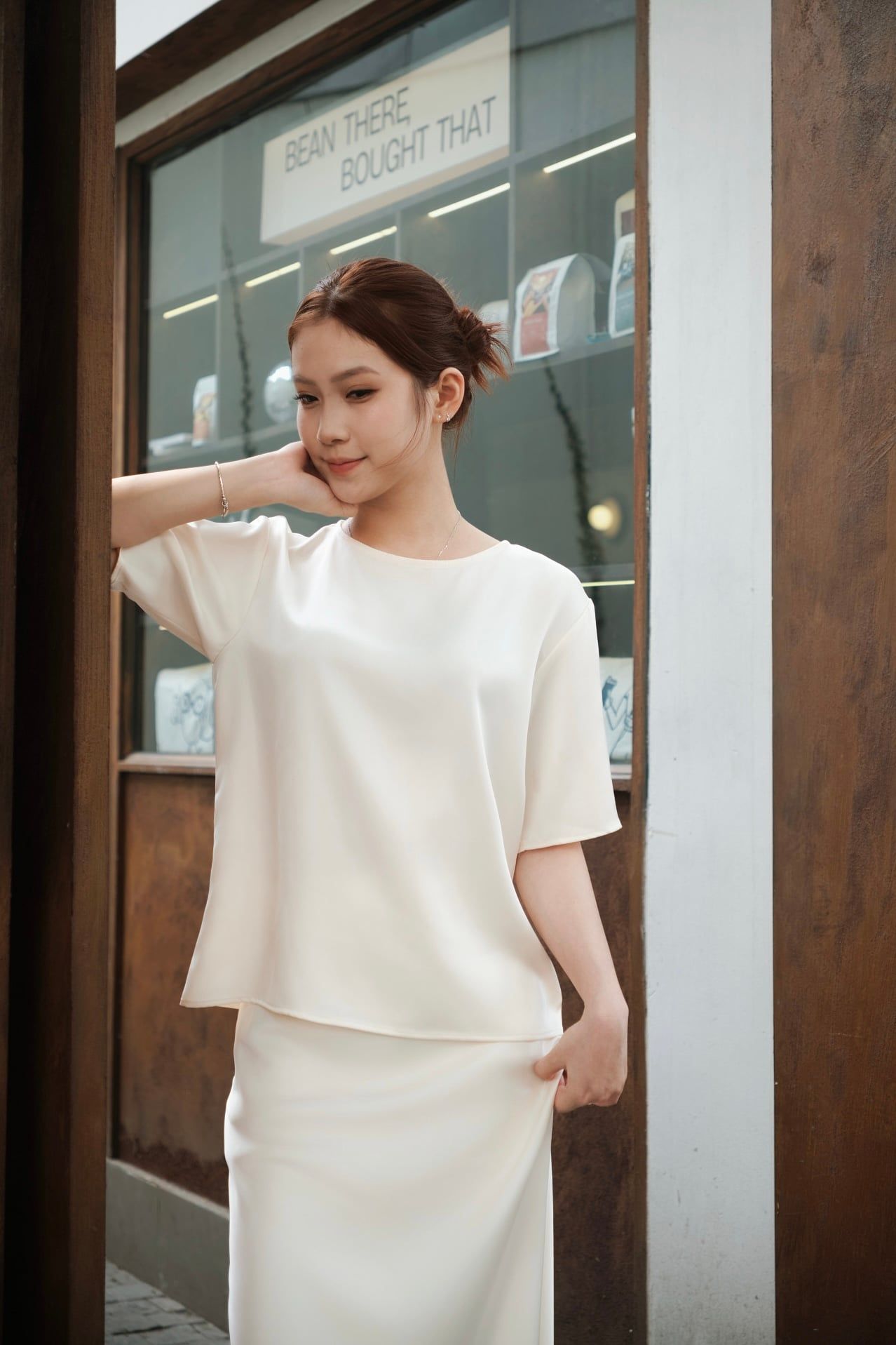  Basic Silk T-shirt - Be 