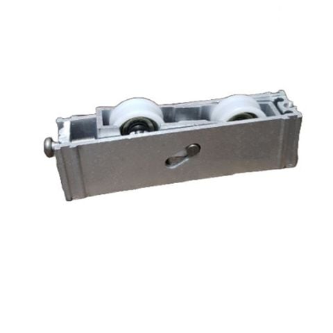 Bánh xe đôi cửa lùa Vỏ Inox 304- Hệ 93