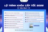  KHOÁ A3: CẤP TỐC VỀ ĐÍCH 2026 - MÔN ĐỊA LÍ 