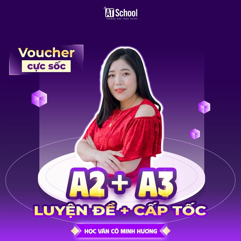 COMBO A2 + A3: LUYỆN ĐỀ CHIẾN LƯỢC - CẤP TỐC VỀ ĐÍCH 2026 - MÔN NGỮ VĂN 