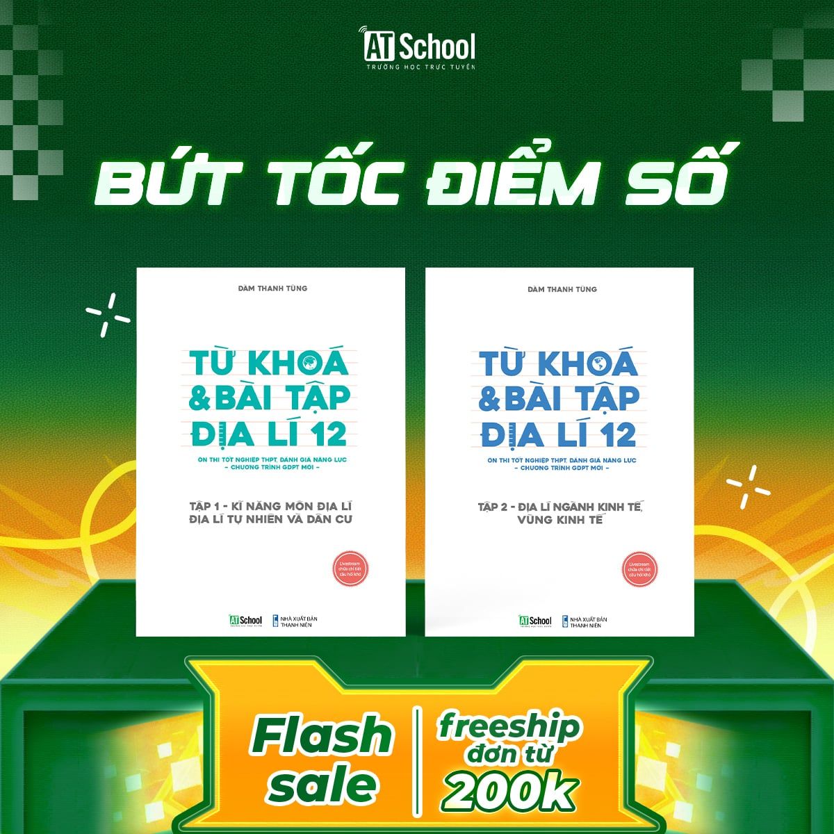  (SẮP HẾT COMBO TẬP 1 VÀ 2) TỪ KHÓA VÀ BÀI TẬP ĐỊA LÍ 12 THEO CHƯƠNG TRÌNH GDPT MỚI 