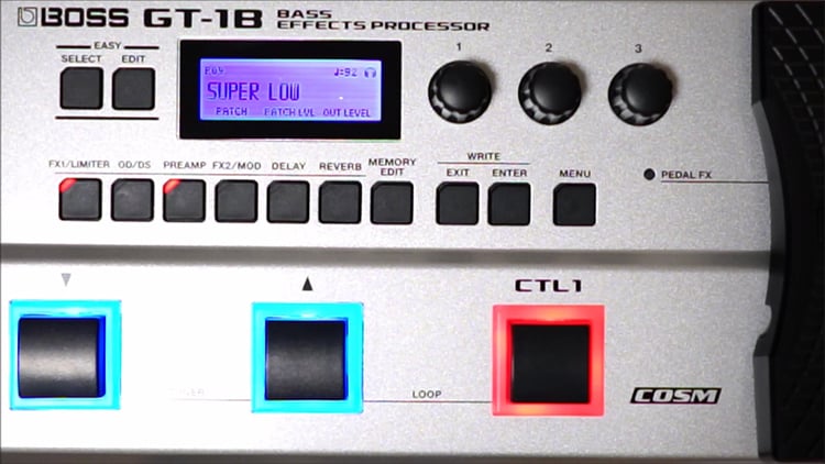  BOSS GT-1B (Hàng trưng bán)