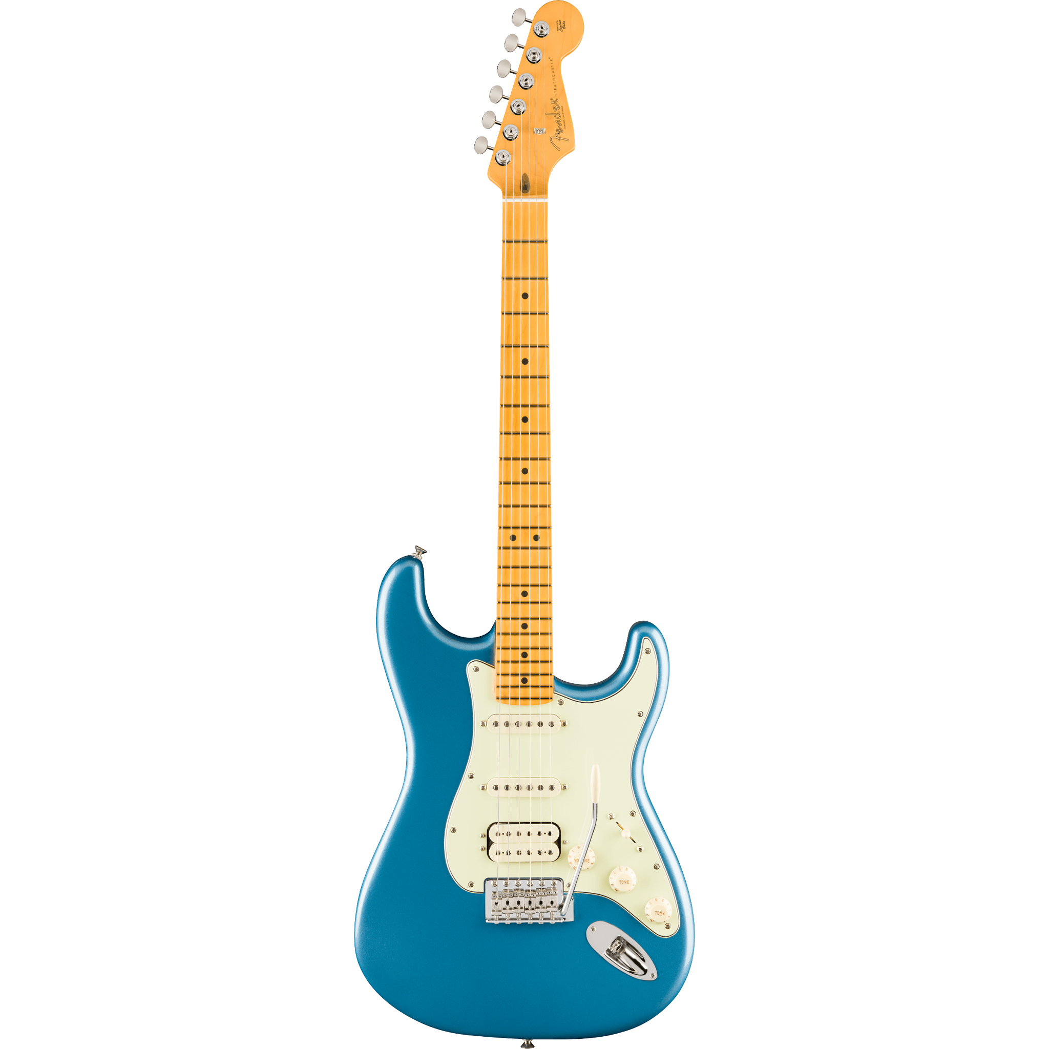  FENDER AMERICAN PROFESSIONAL CLASSIC STRAT HSS MAPLE FADED LAKE PLACID BLUE 0114952379