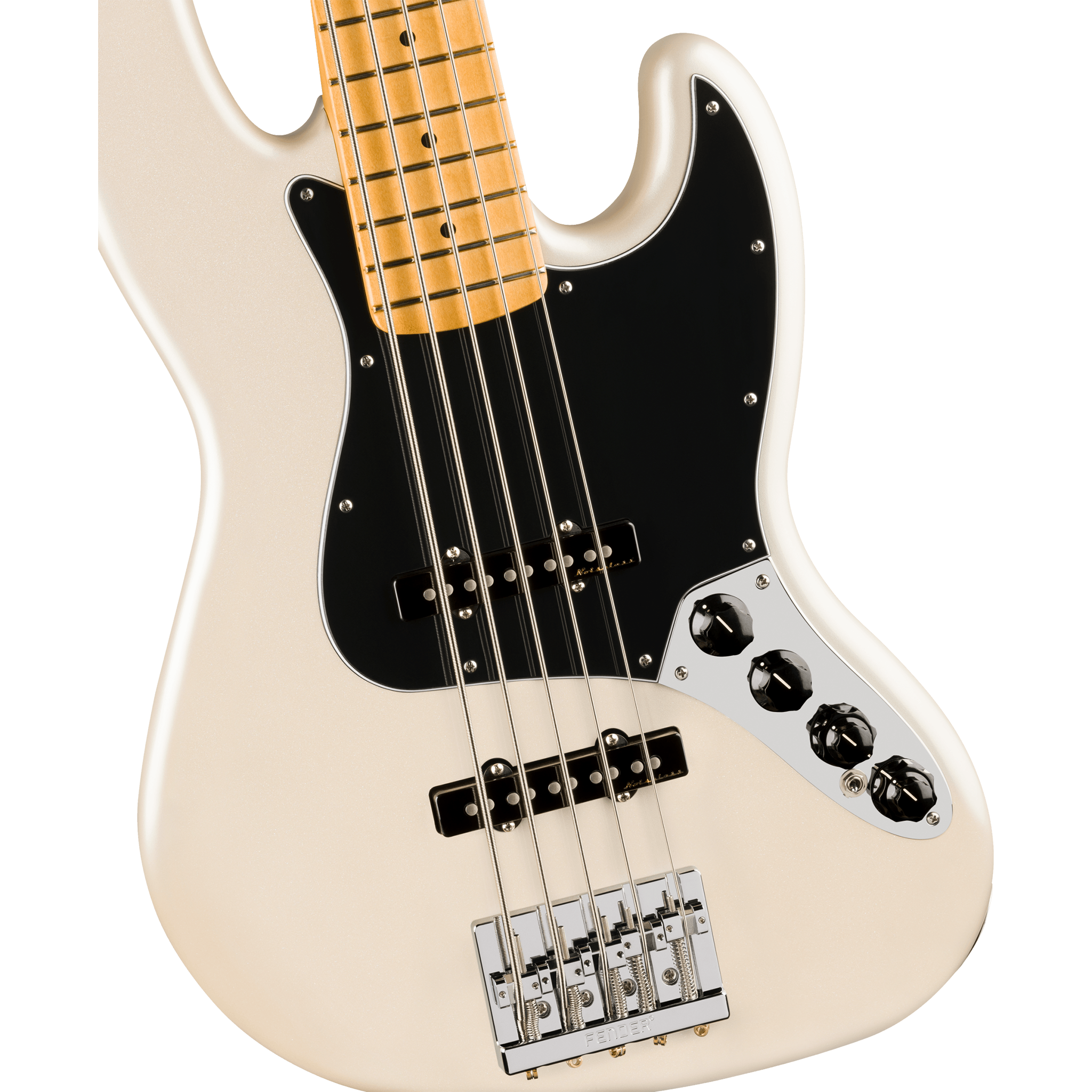  FENDER PLAYER II MODIFIED JAZZ BASS V MAPLE OLYMPIC PEARL 0147542323