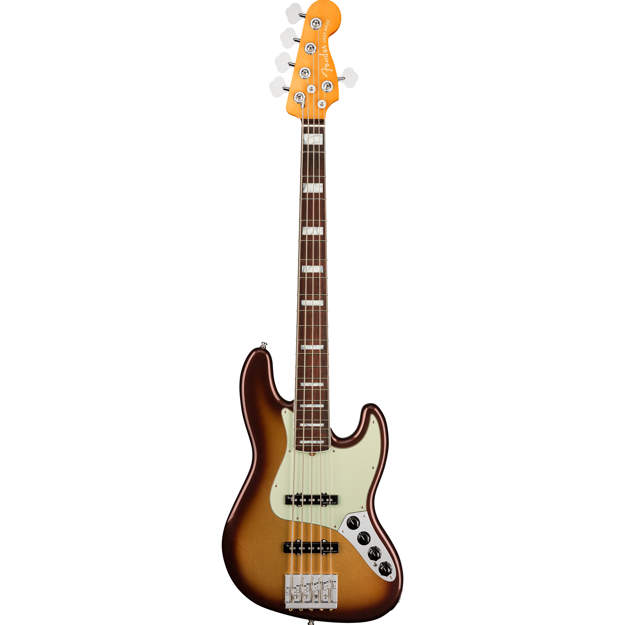  FENDER AMERICAN ULTRA JAZZ BASS V ROSEWOOD MOCHA BURST #0199030732