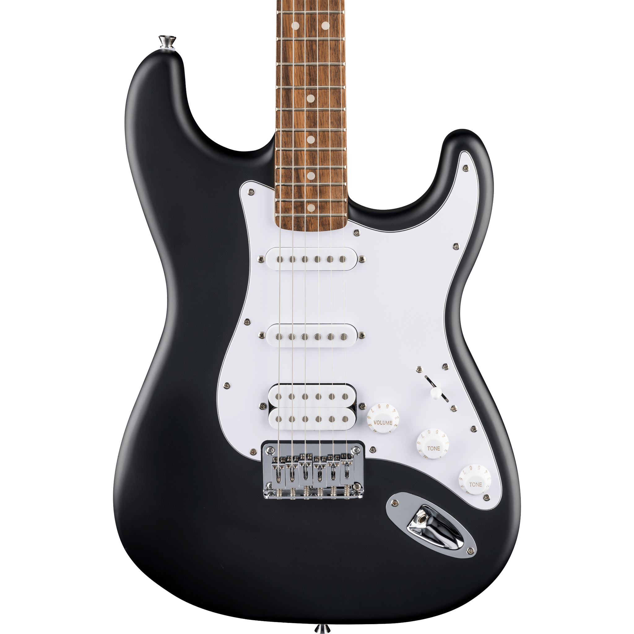  SQUIER DEBUT STRAT HARDTAIL HSS LAUREL BLACK 0379630506