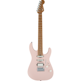  CHARVEL PRO-MOD DK24 HSS CARAMELIZED MAPLE SATIN SHELL PINK #2969433519 (Hàng trưng bán) 