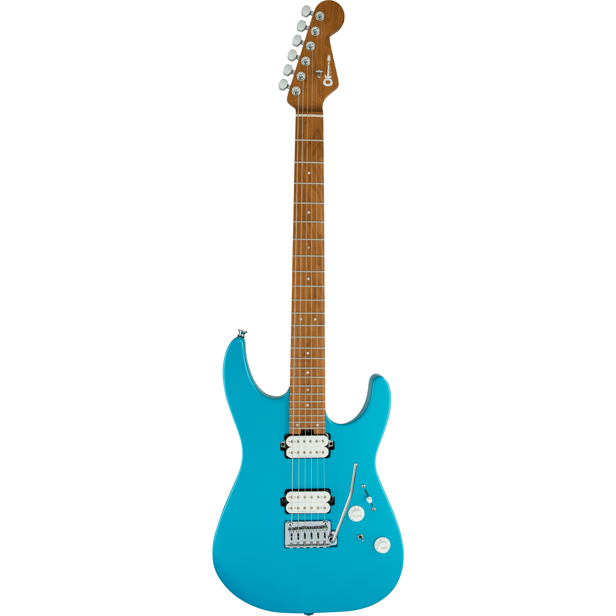  CHARVEL PRO-MOD DK24 HH CARAMELIZED MAPLE MATTE BLUE FROST #2969411534 (Hàng trưng bán)