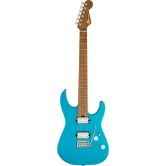 CHARVEL PRO-MOD DK24 HH CARAMELIZED MAPLE MATTE BLUE FROST #2969411534 (Hàng trưng bán)
