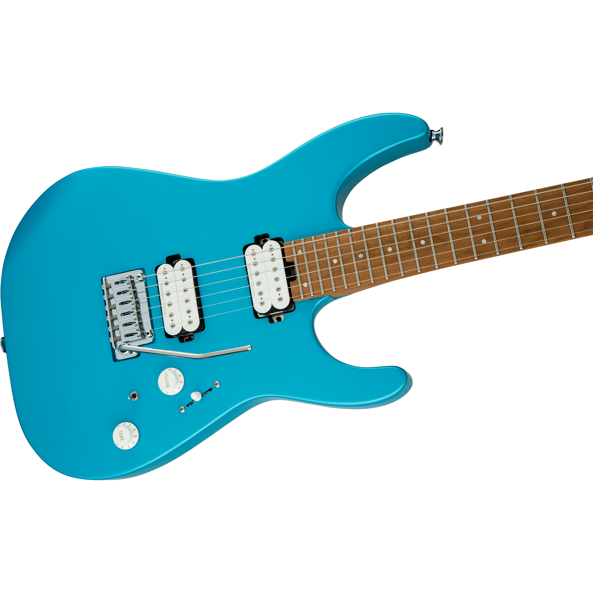  CHARVEL PRO-MOD DK24 HH CARAMELIZED MAPLE MATTE BLUE FROST #2969411534 (Hàng trưng bán)