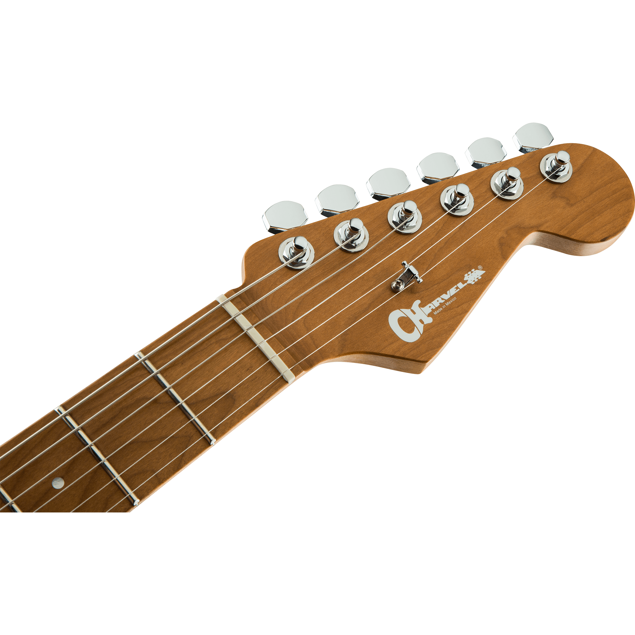  CHARVEL PRO-MOD DK24 HH CARAMELIZED MAPLE MATTE BLUE FROST #2969411534 (Hàng trưng bán)