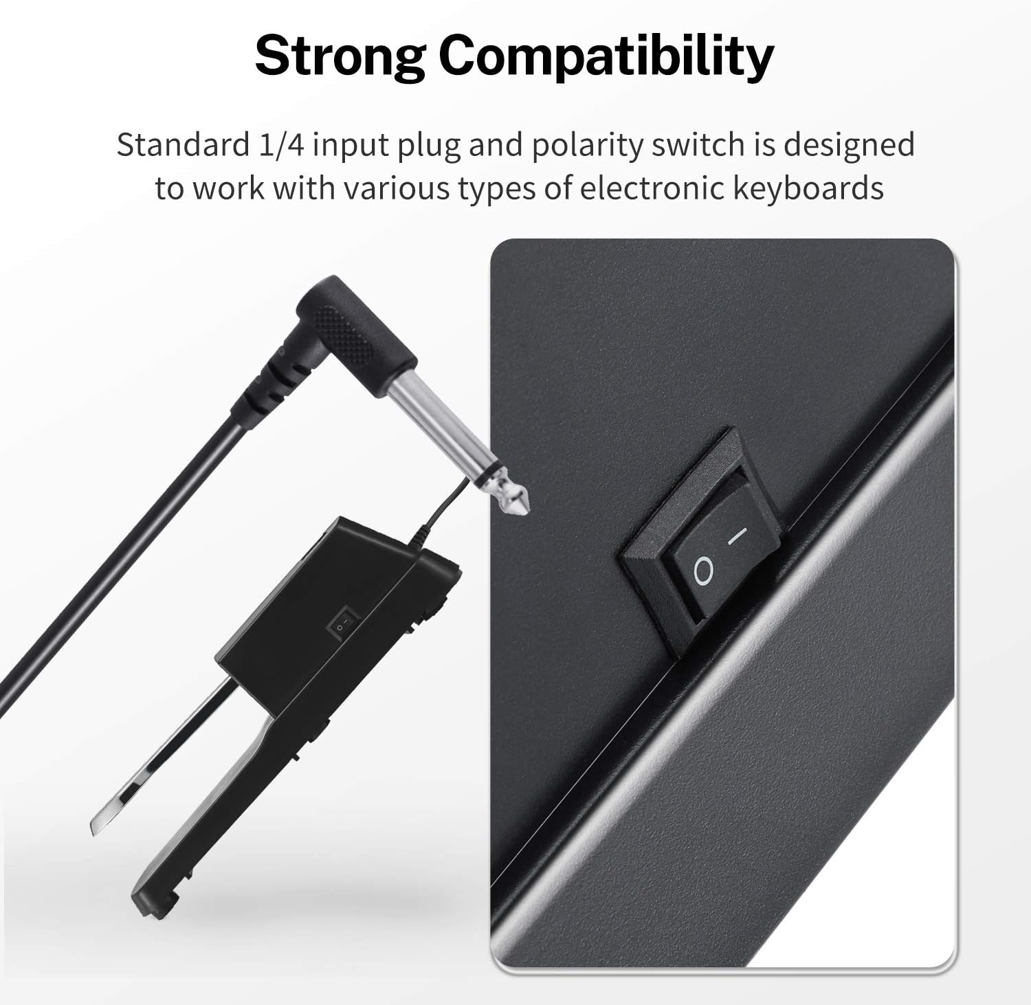  Donner EC940 Bàn Đạp Sustain Pedal