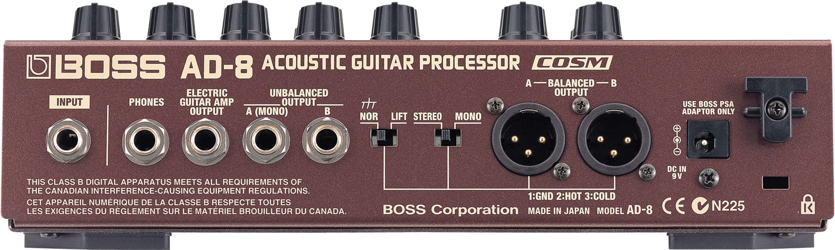  ROLAND AD-8 Hiệu ứng guitar thùng, Phơ Guitar