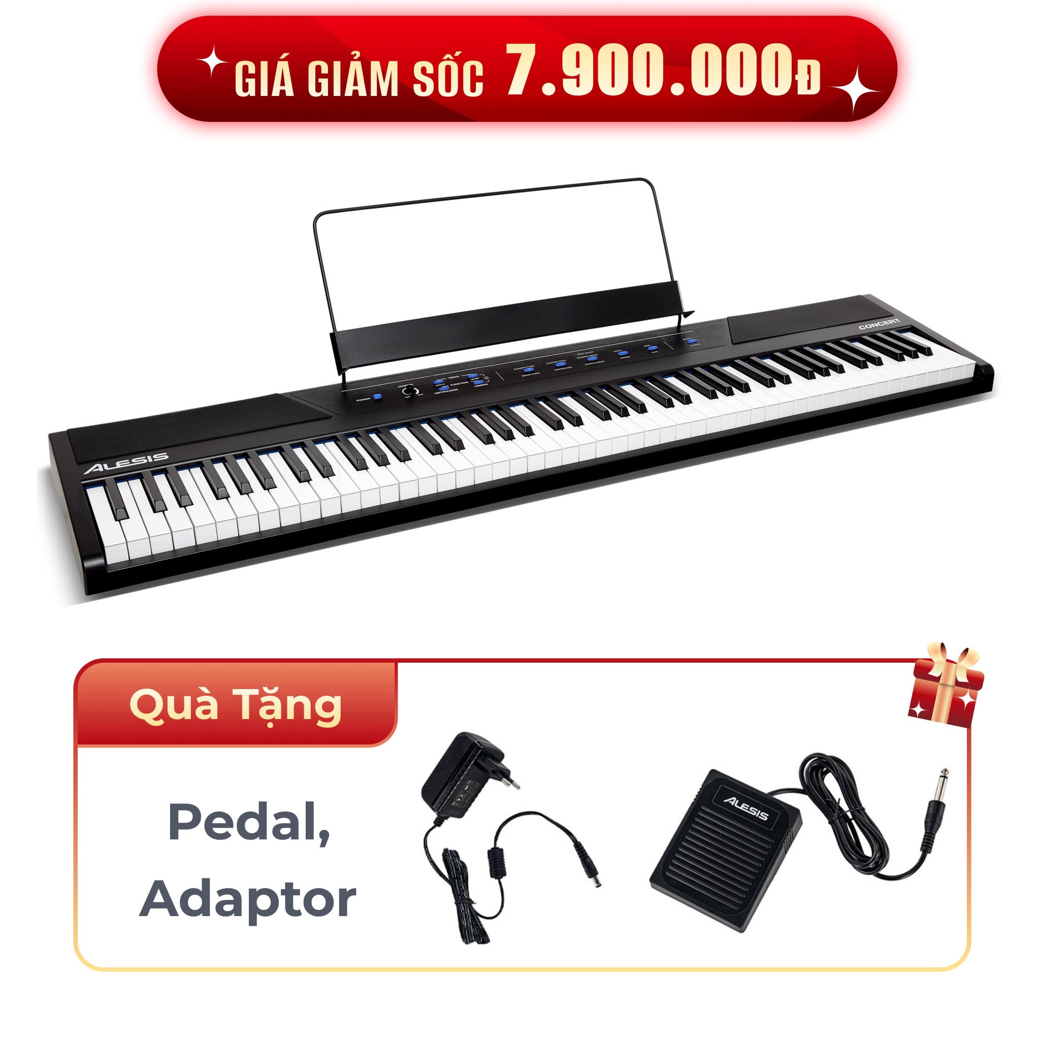  ALESIS CONCERT ĐÀN PIANO ĐIỆN