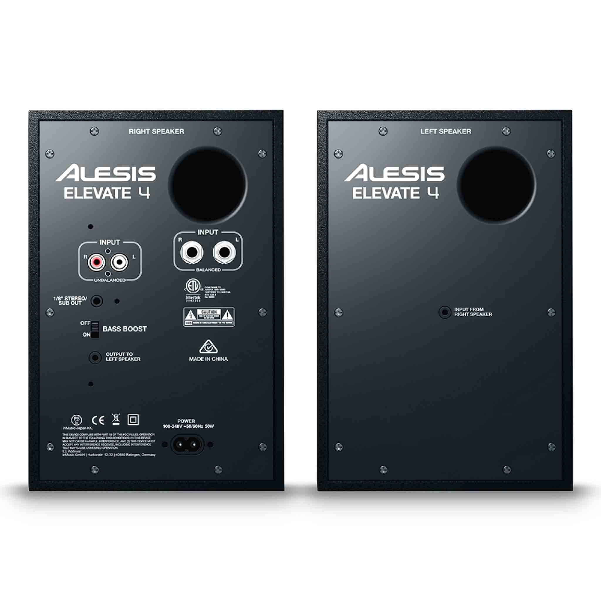  ALESIS ELEVATE 4 LOA KIỂM ÂM 4 INCH 50W (Hàng trưng bán)