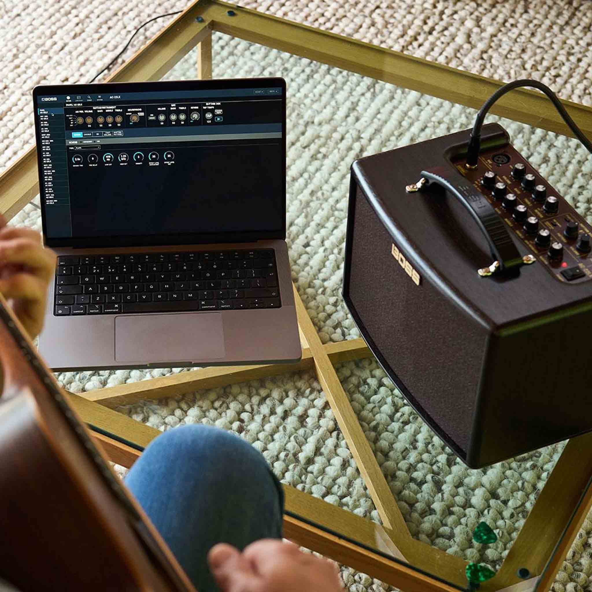  Amply guitar acoustic Boss AC-22LX