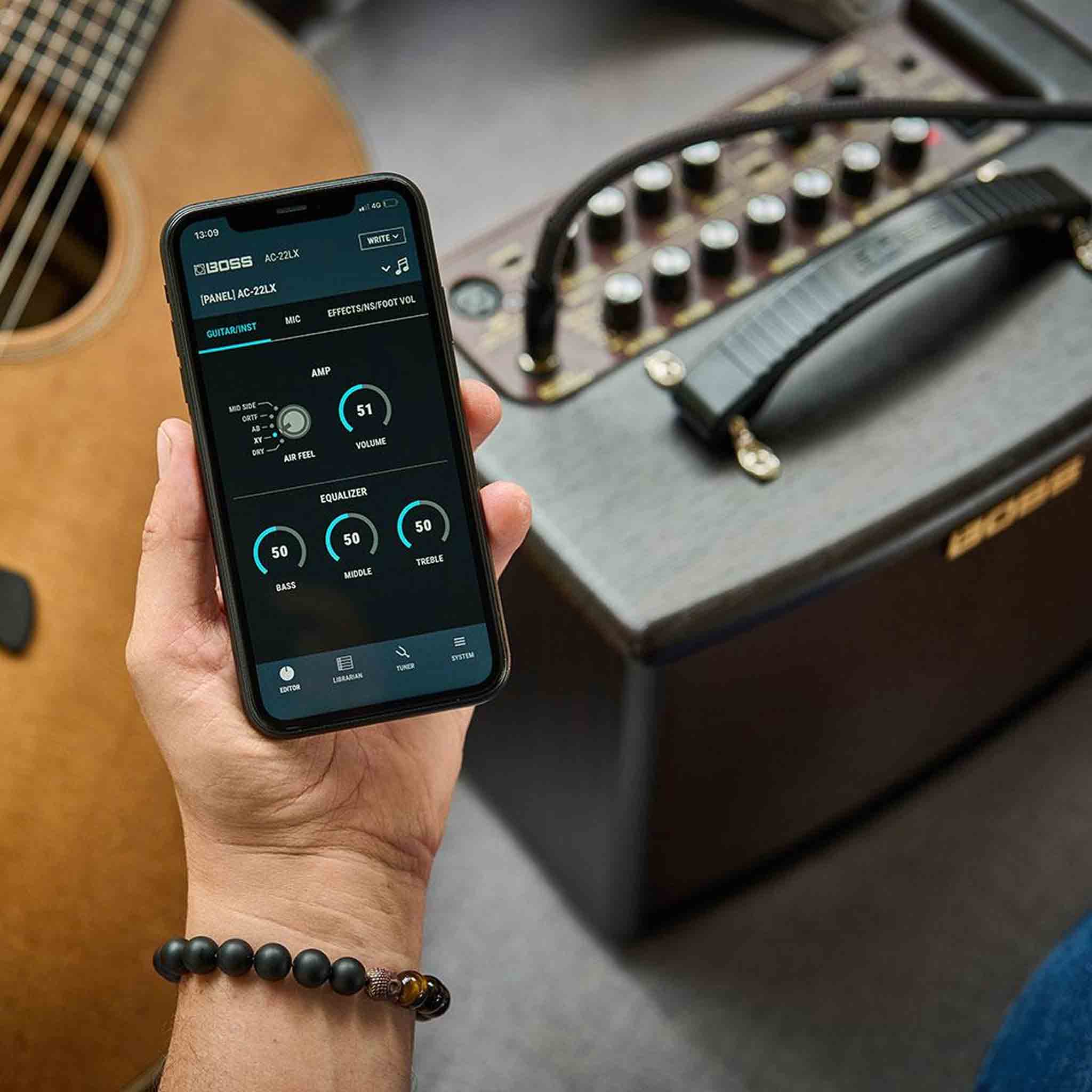  Amply guitar acoustic Boss AC-22LX