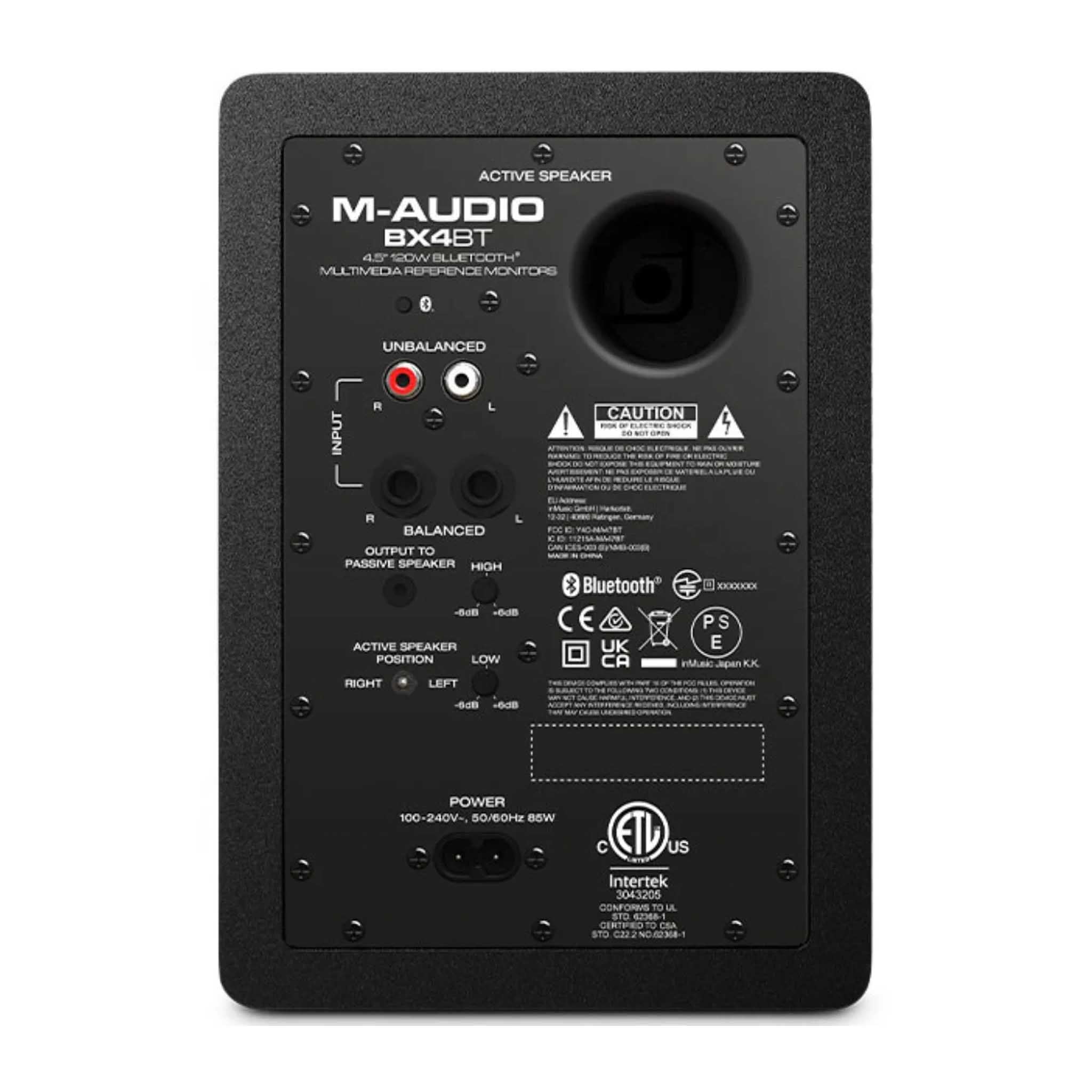  M-AUDIO BX4PAIRBT LOA KIỂM ÂM 4.5 INCH CÓ BLUETOOTH