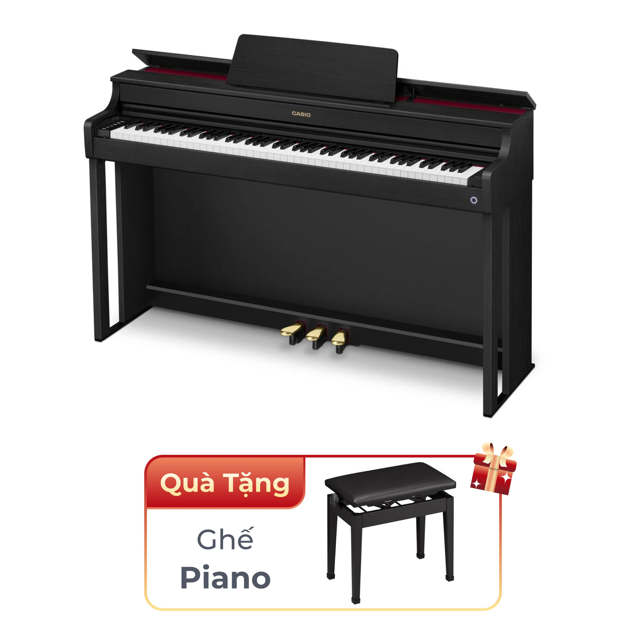  CASIO AP 300BK màu đen (AP-300BK)