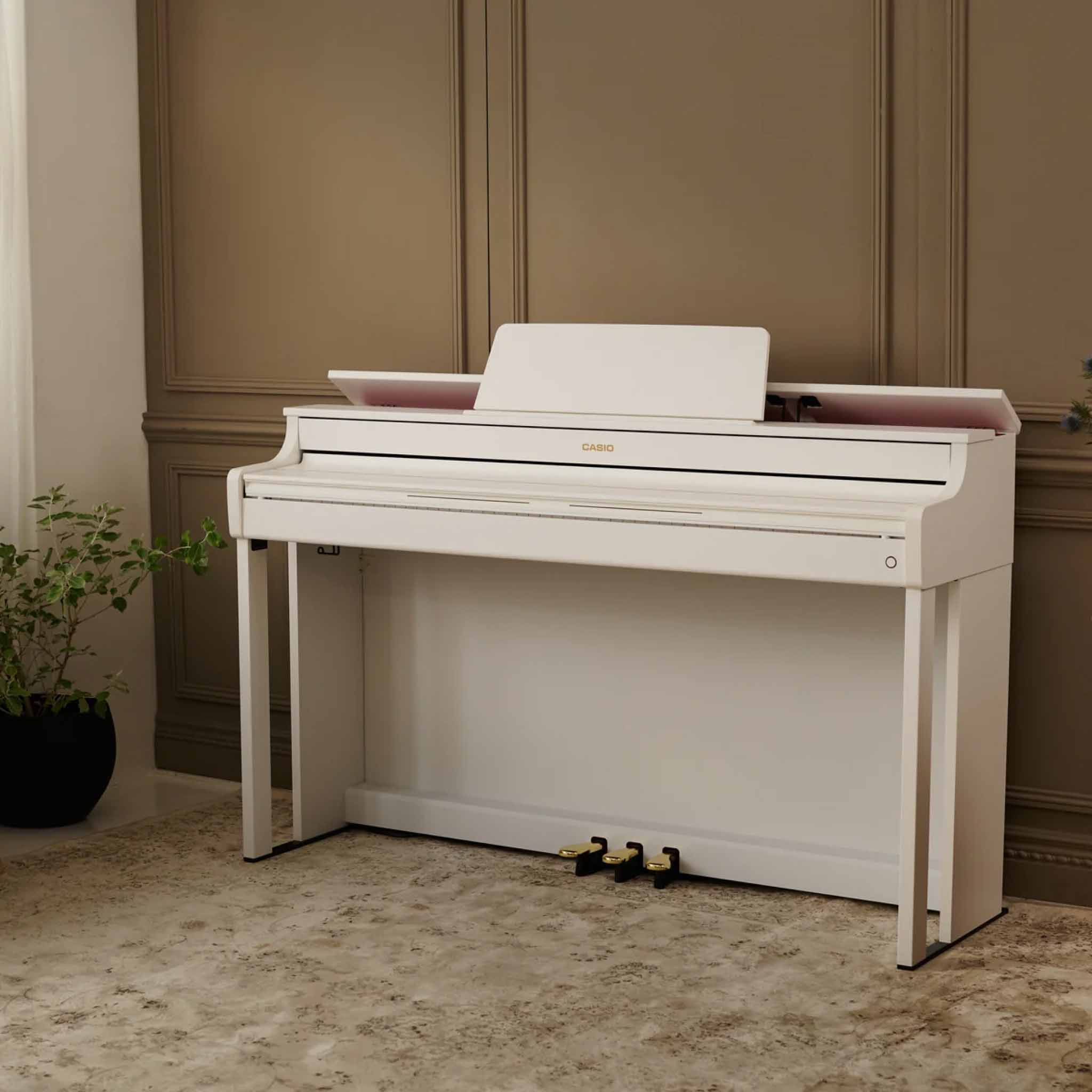  CASIO AP-300WE màu trắng