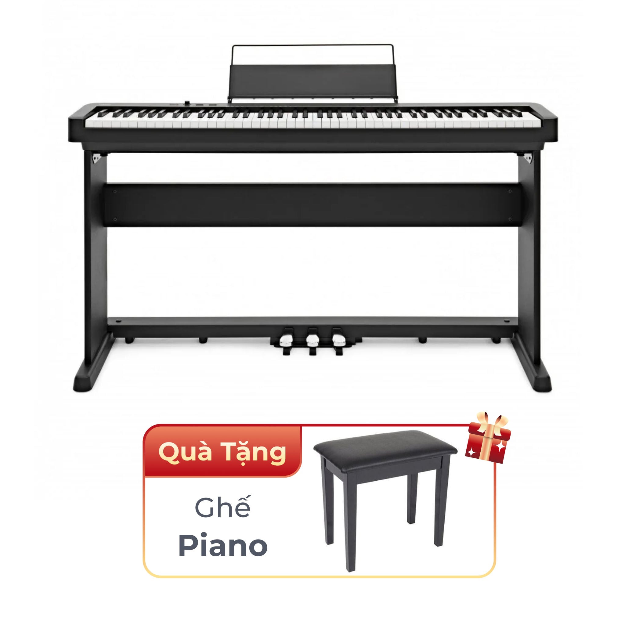  Đàn Piano điện CASIO CDP S160 màu đen (CDP-S160)