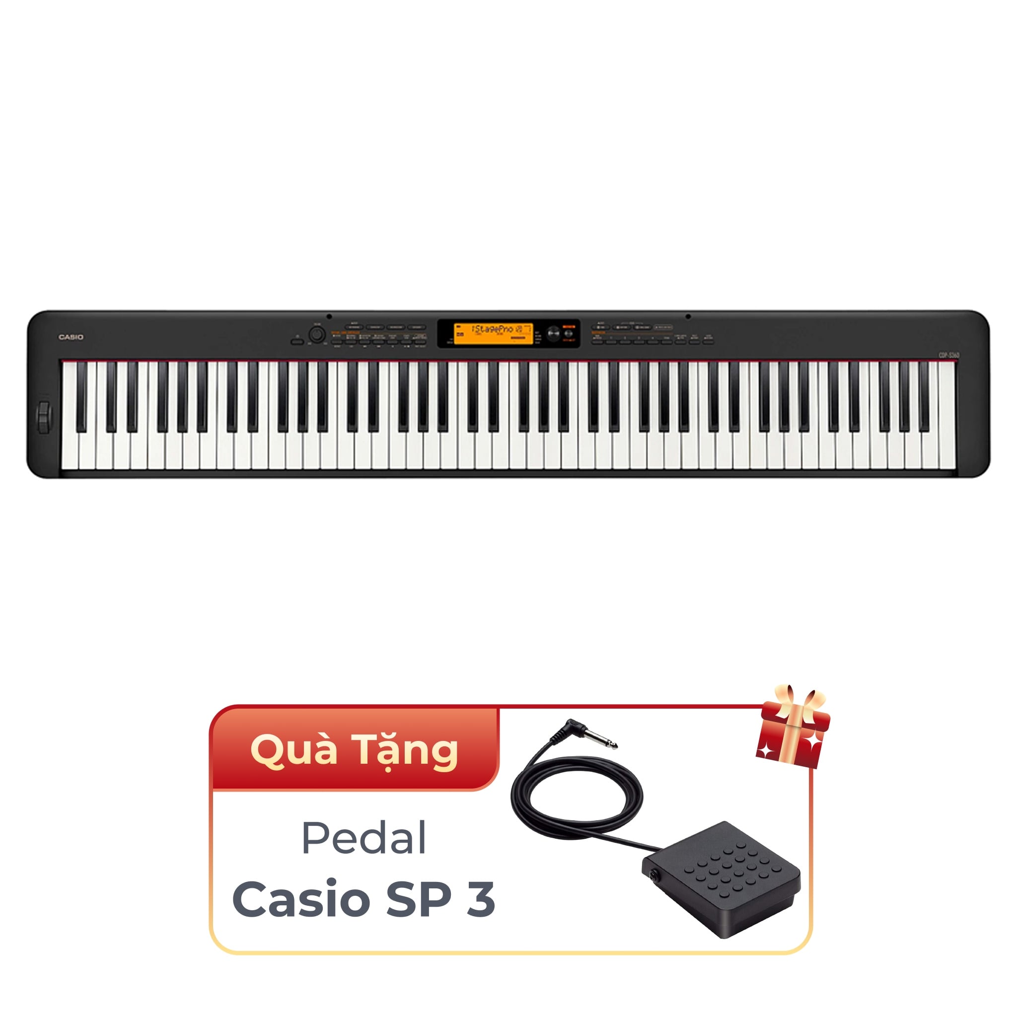  CASIO CDP S360 màu đen (CDP-S360)