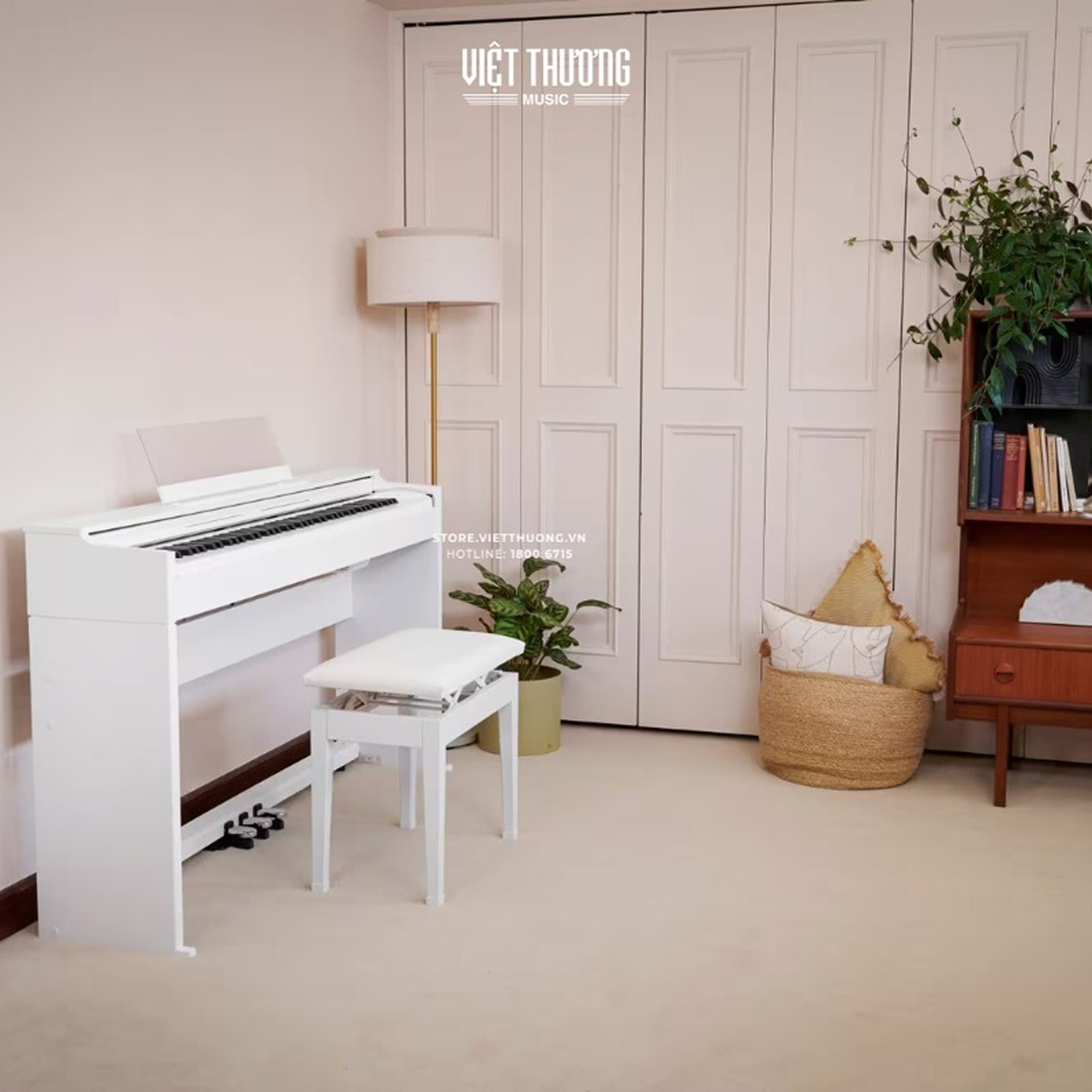  CASIO AP-S200 màu trắng