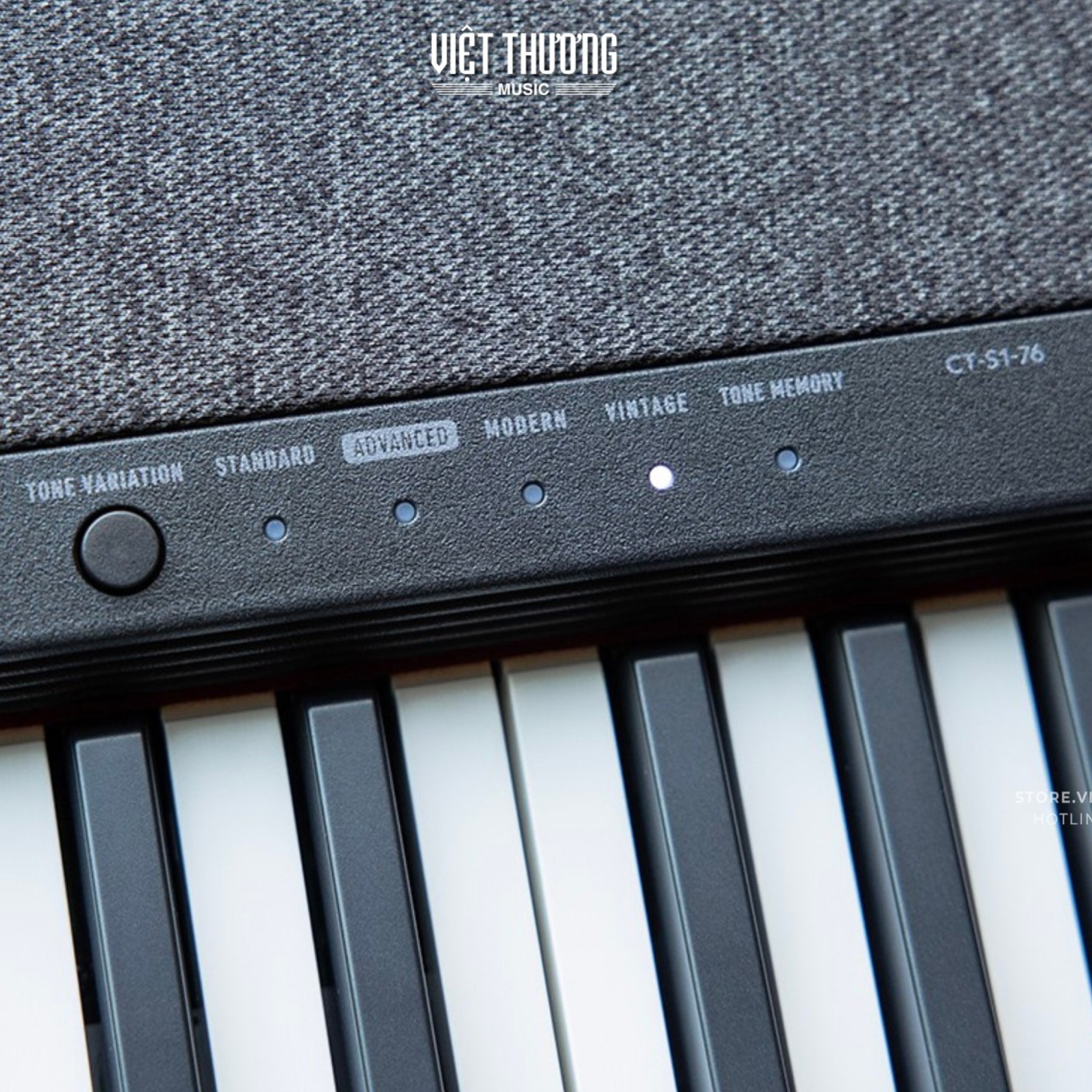 CASIO CT-S1-76WE ĐÀN KEYBOARD CASIOTONE 76 PHÍM – Việt Thương