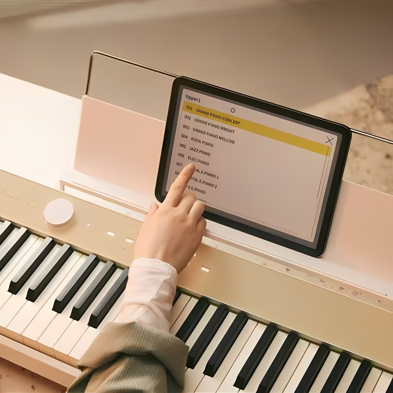  Đàn Piano điện CASIO PX-S1100 màu mellow begie