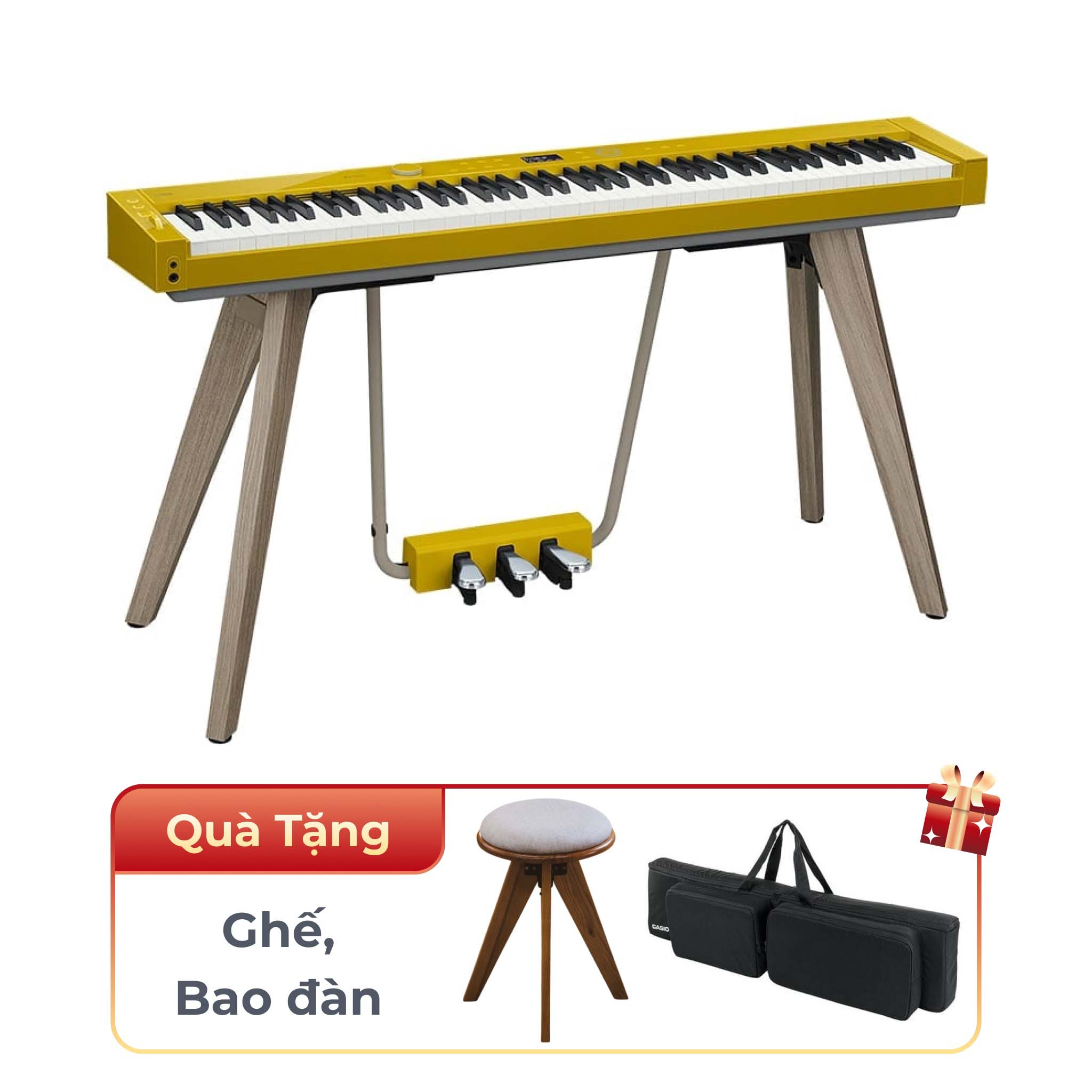  CASIO PX-S7000 màu vàng