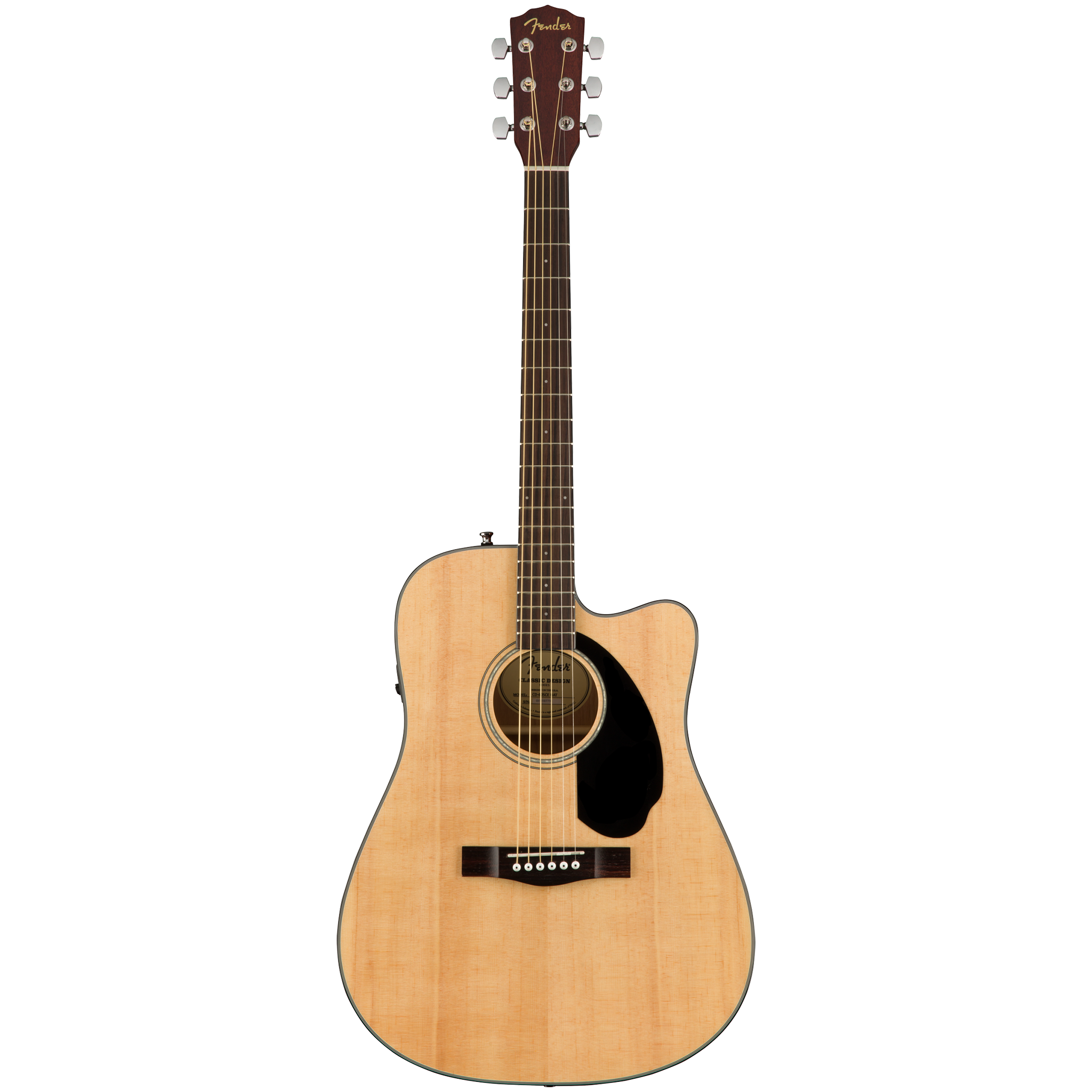  FENDER CD-60SCE NATURAL