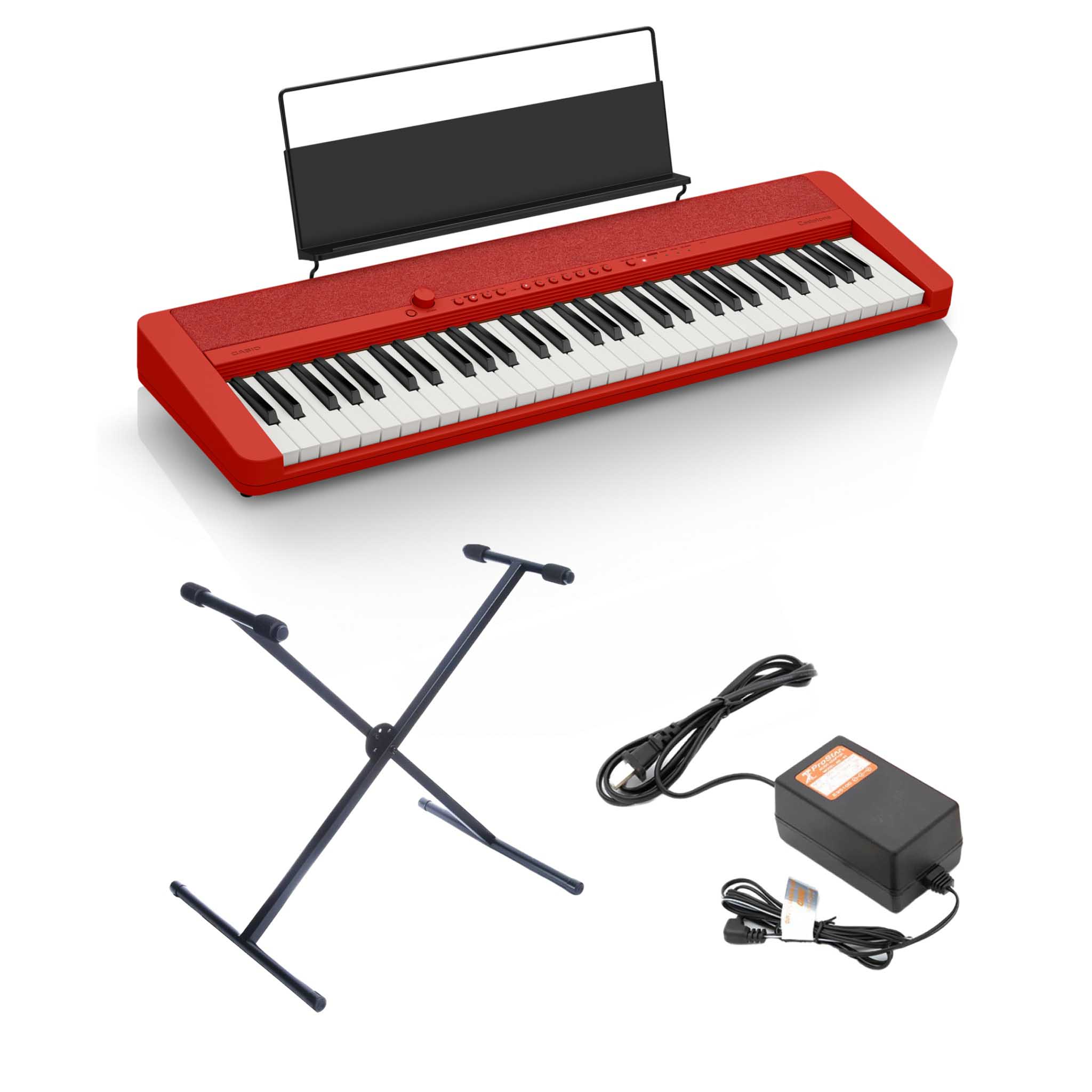  Đàn organ Casio CTS1 màu đỏ