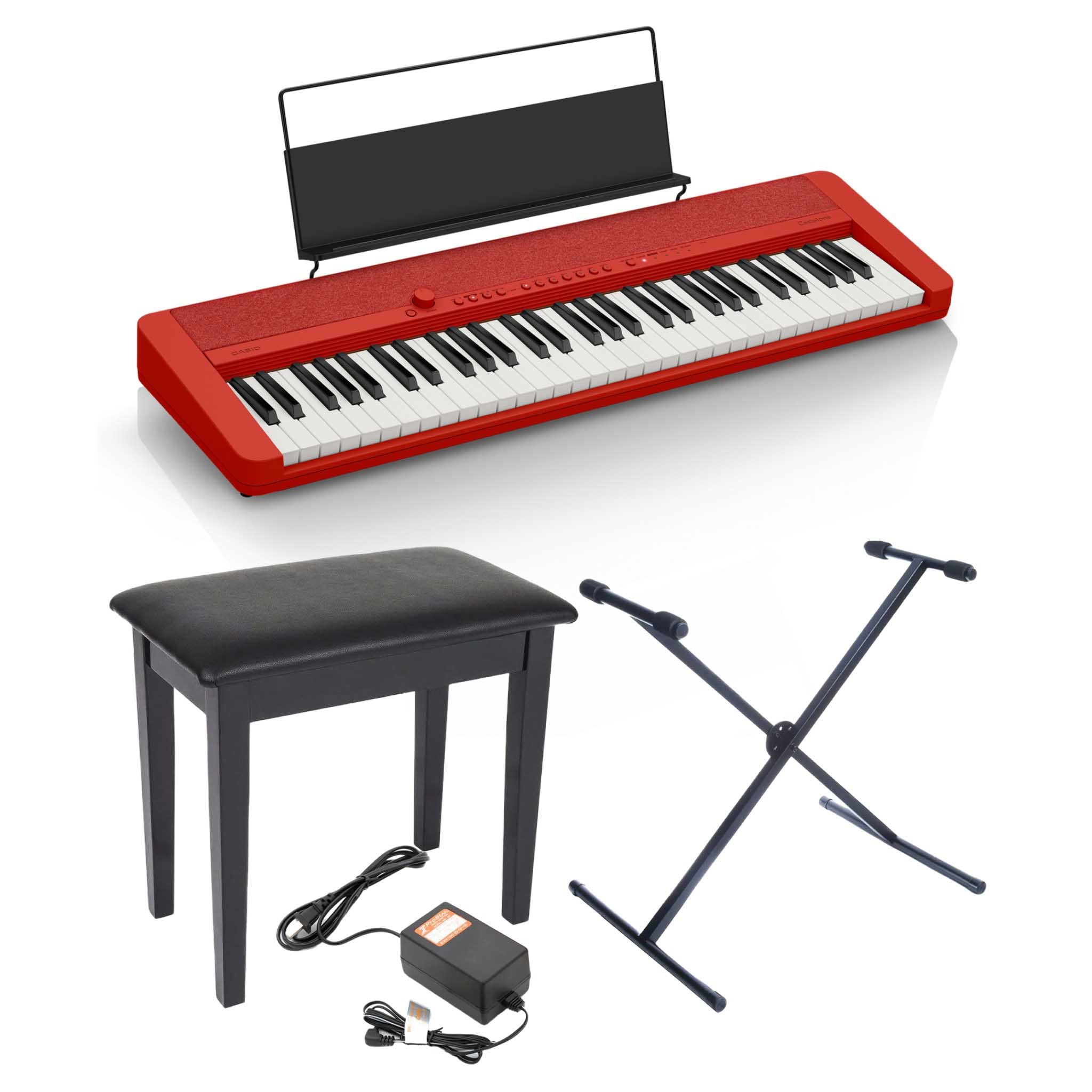  Đàn organ Casio CTS1 màu đỏ